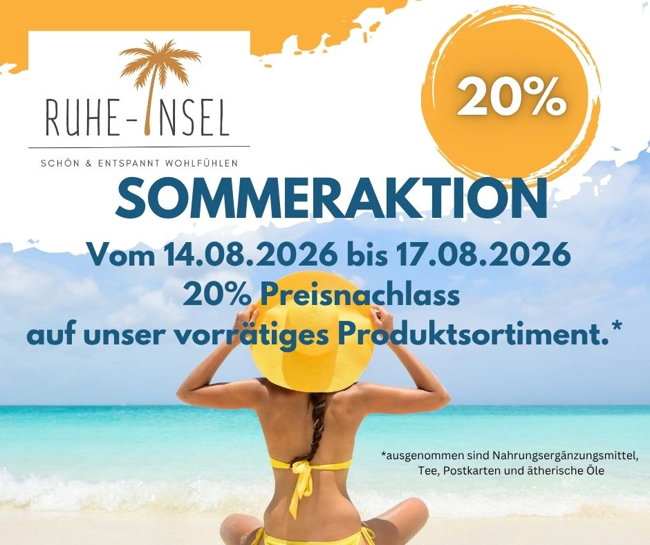 Ruhe Insel Sommeraktion 26